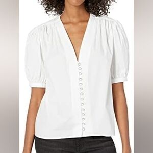 The Kooples Women's Jacquard Printed Button-Down Shirt